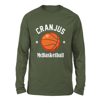 Cranjus Mcbasketball Men/Unisex Drop Shoulder Sweatshirt in Military Green color